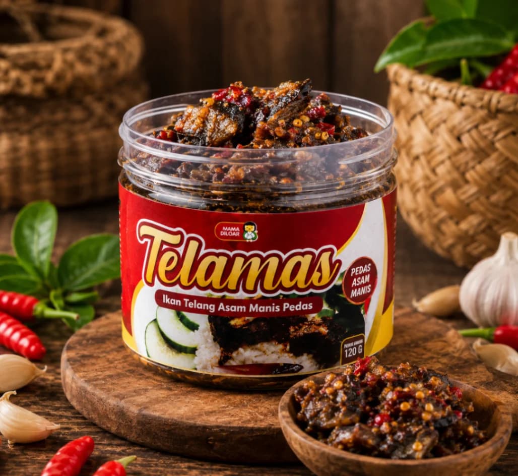 Ikan Telang Asam Manis Pedas (TELAMAS) Mama Dildan