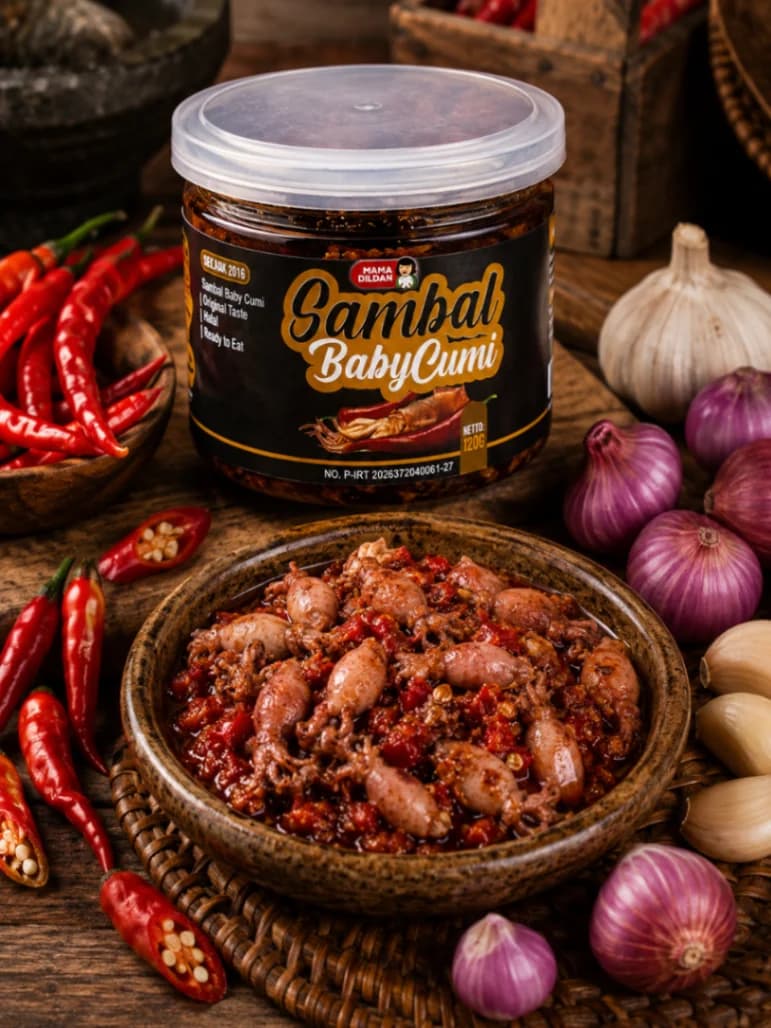 Sambal Baby Cumi Mama Dildan